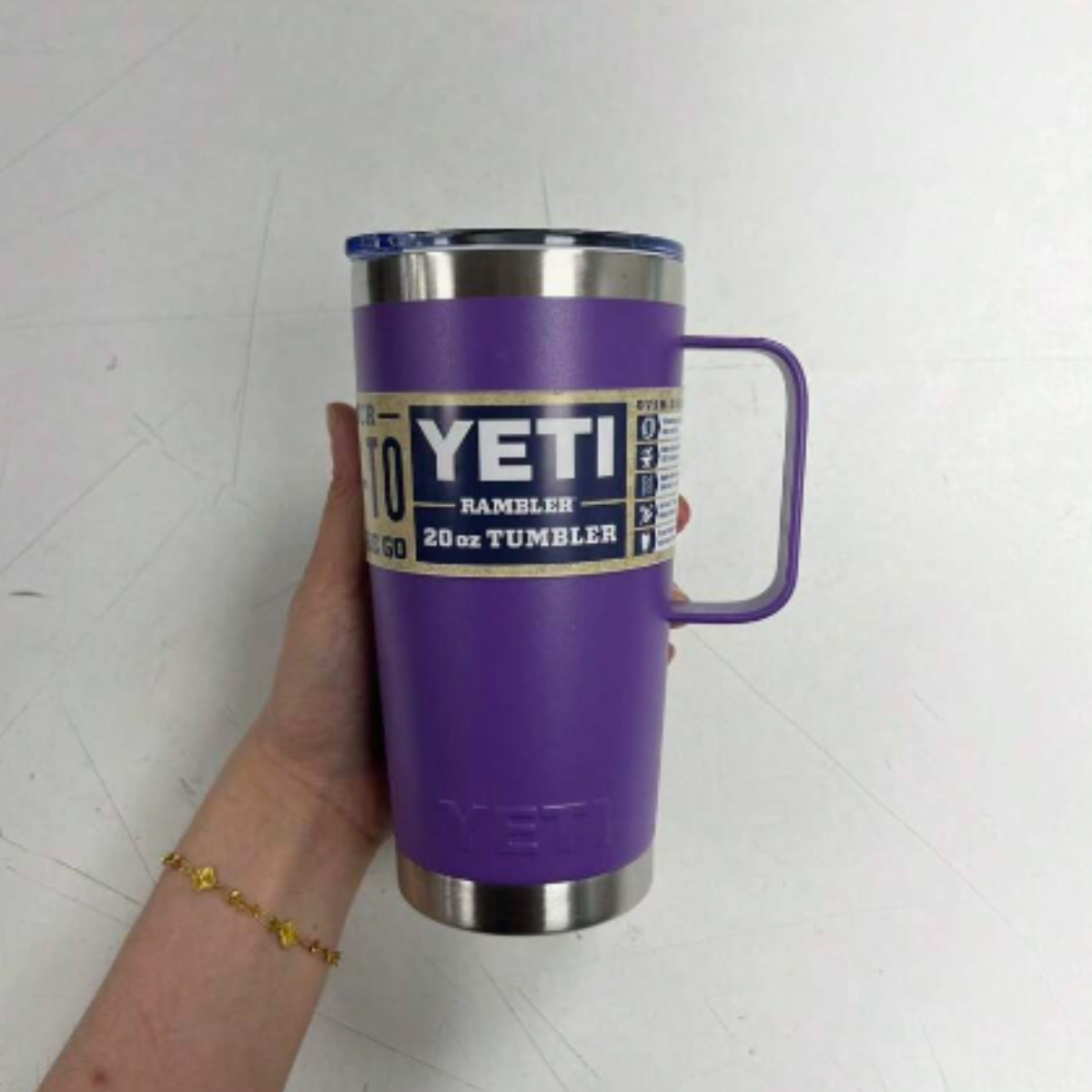 Yeti 30oz Caza Morado Acero Inoxidable