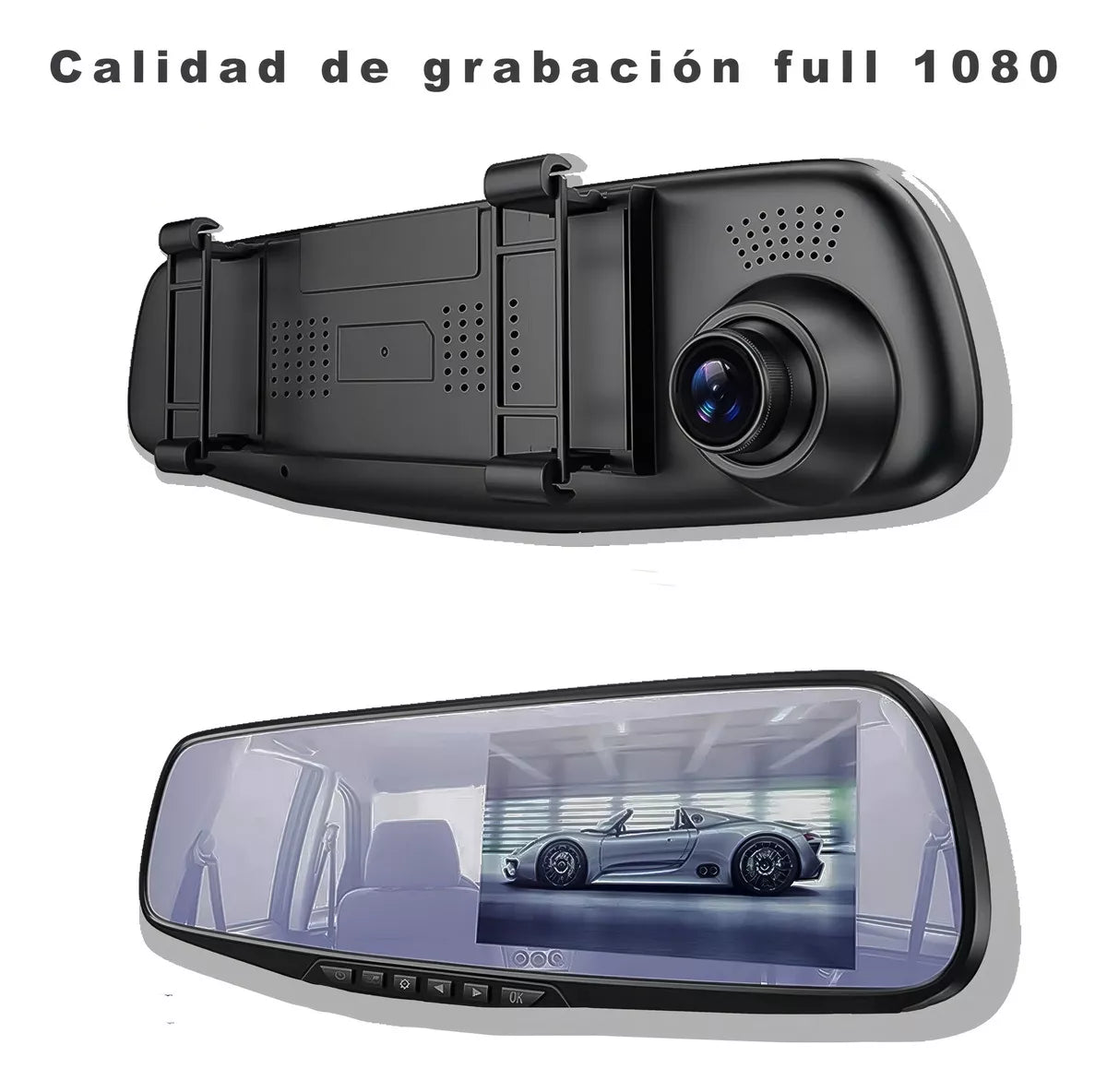 Espejo retrovisor con camara